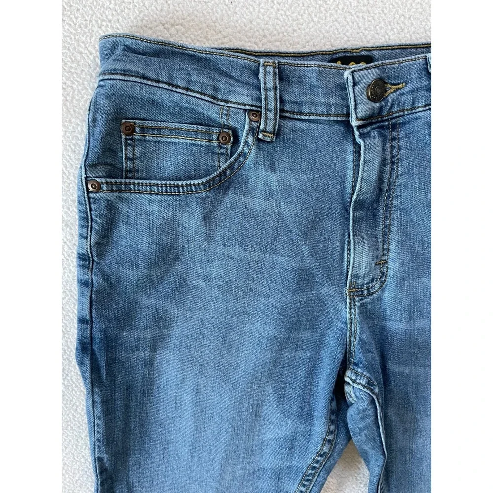 Lee Mens 31x26 Classic Fit Jeans Blue S Gene Cone Denim Stretch 2006850 Hemmed